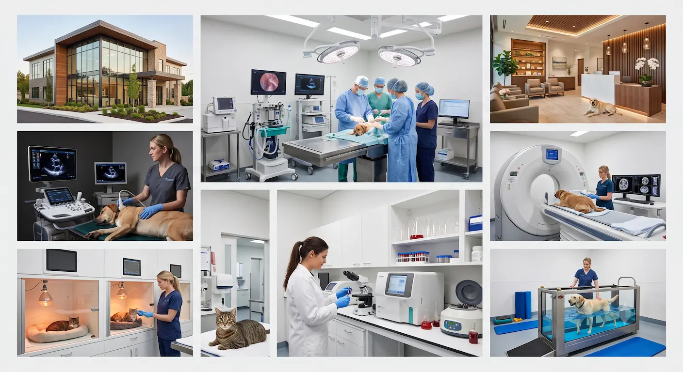 Instalaciones clínica veterinaria